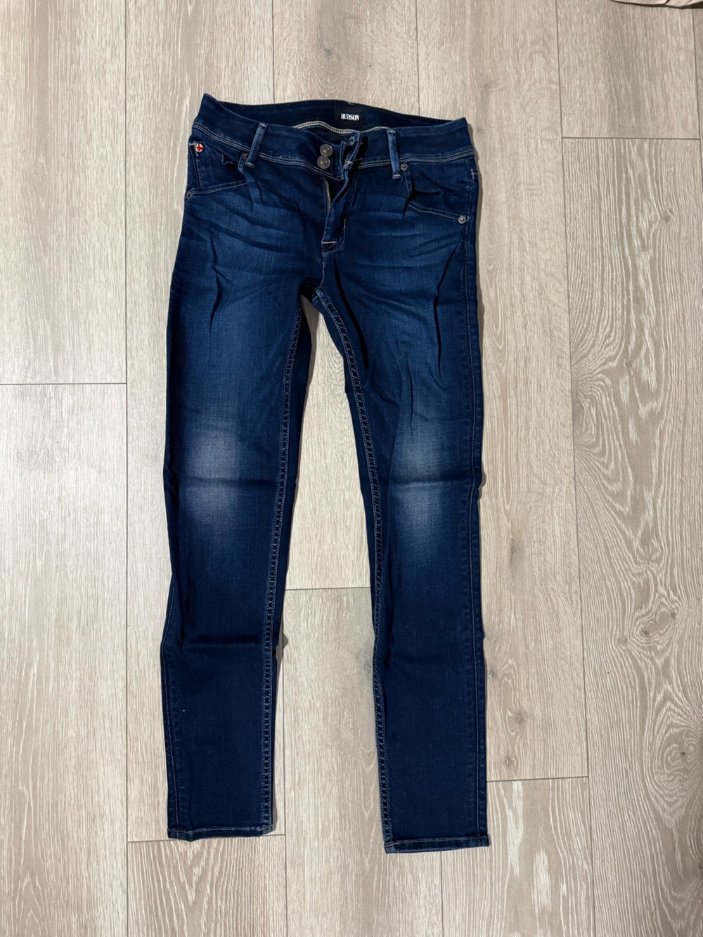 Hudson Jeans Women’s Skinny Dark Blue Stretch Denim